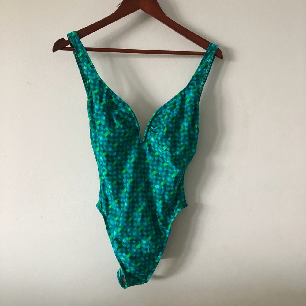 Vintage Sessa Bright Swimsuit Sz M